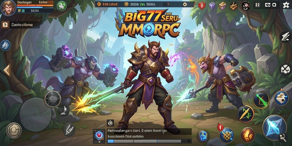 Tampilan mendalam dari pertempuran MMORPG di BIG77.