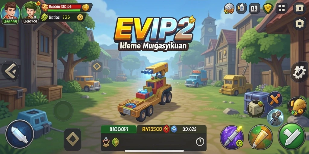 Tampilan gameplay menarik dari EVIP2 yang menyuguhkan pengalaman Idle.