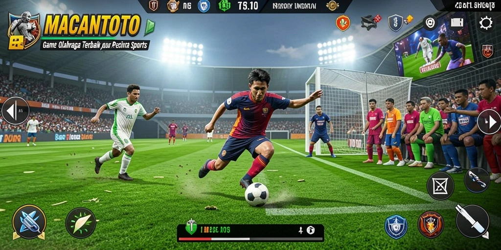 Tampilan gameplay yang memukau dari MACANTOTO dengan berbagai cabang olahraga.