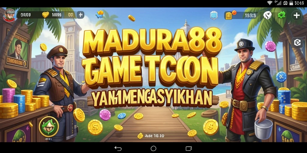 Tampilan gameplay MADURA88 yang seru dan menantang.