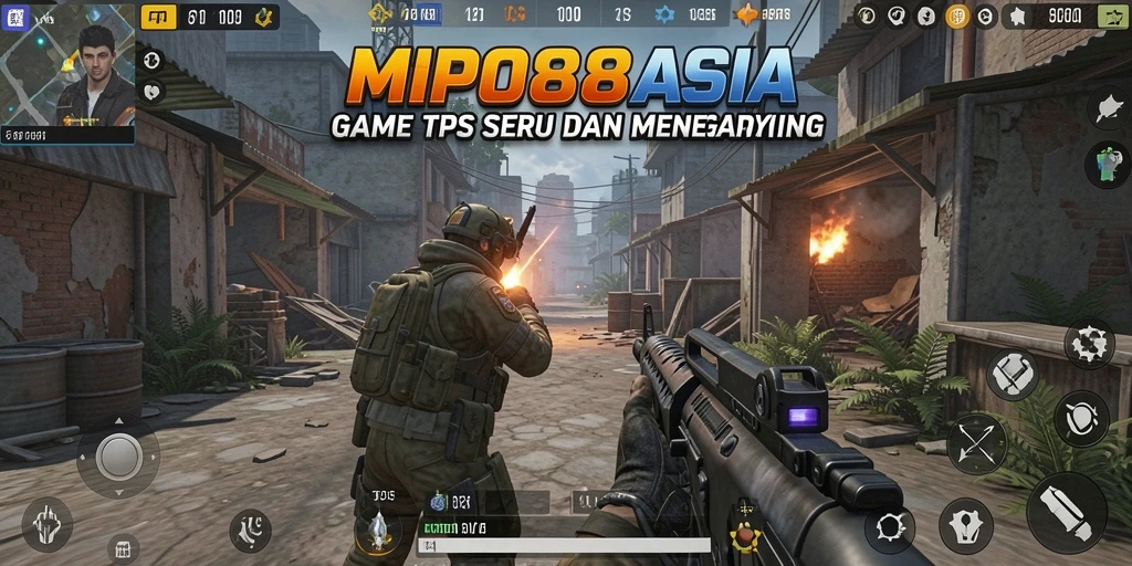 Screenshot MPO88ASIA menampilkan aksi menegangkan dalam gameplay TPS.