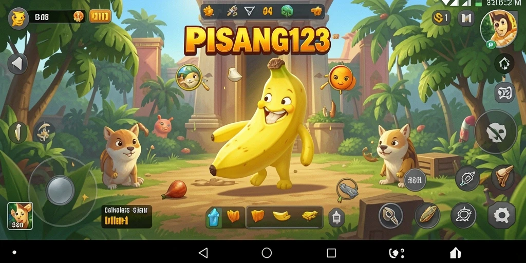 Tampilan utama PISANG123 dengan berbagai alat Utility yang siap digunakan.