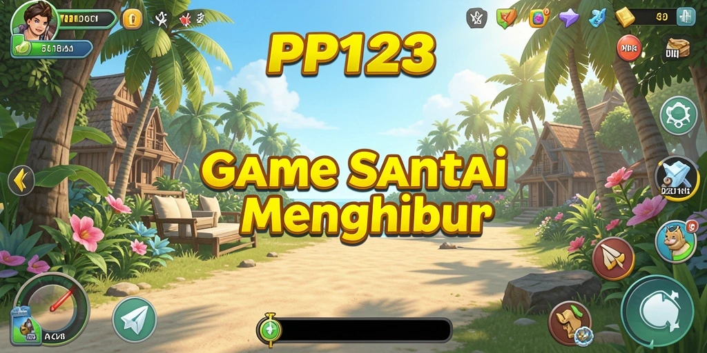 Tampilan gameplay PP123 yang penuh warna dan menarik.