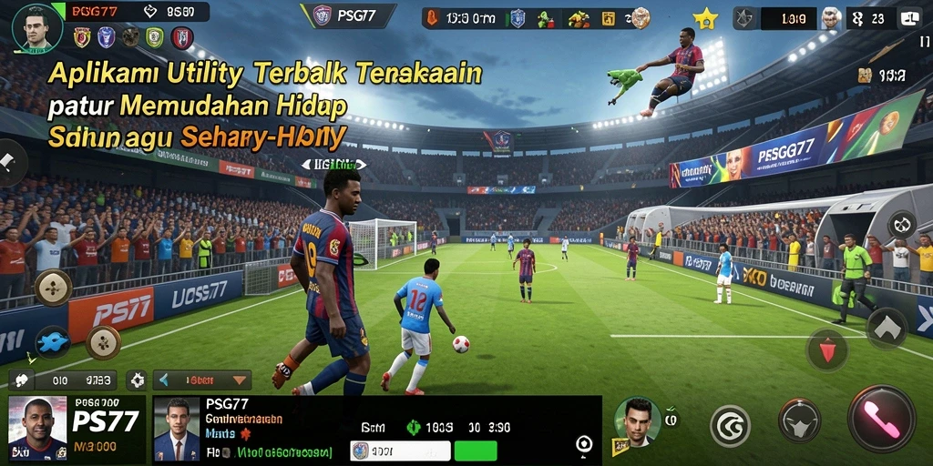 Tampilan antarmuka PSG77 yang bersih dan sederhana untuk pengguna.