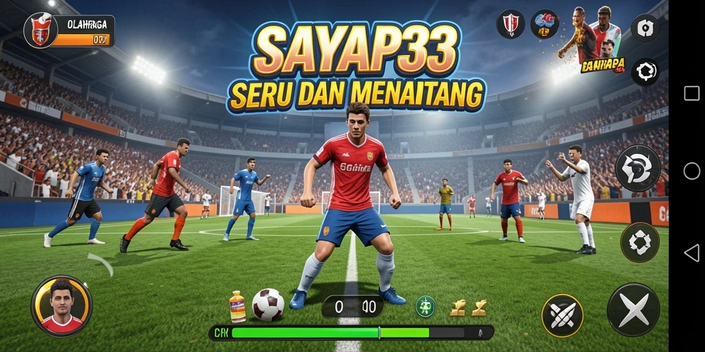 Tampilan gameplay seru dan kualitas grafis yang menarik dari SAYAP33.