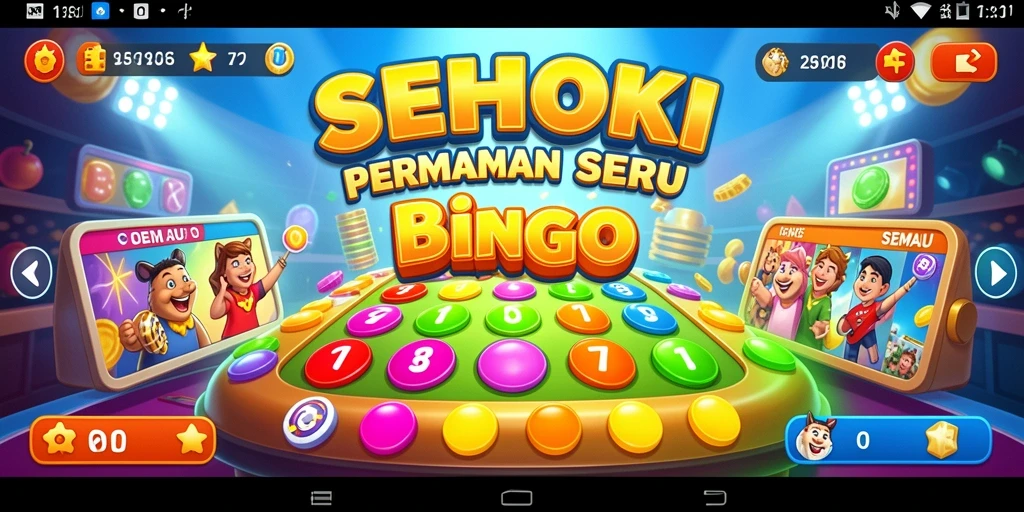 Tampilan gameplay Bingo yang seru di SEHOKI.