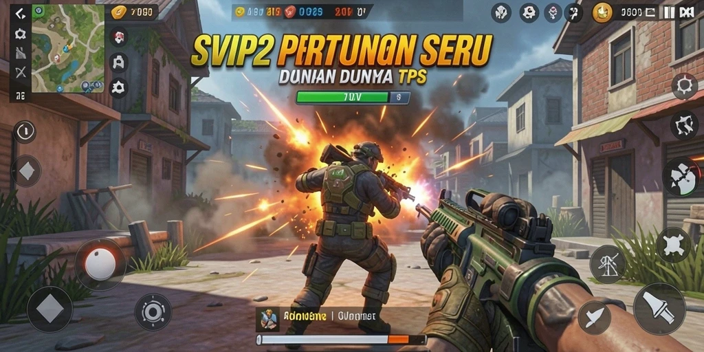 Tampilan gameplay menegangkan dalam dunia SVIP2.